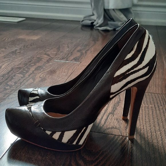 Aldo leather heels - Size 8 - Picture 2 of 5